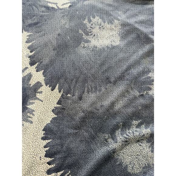 Addias Golf Shirt XXL Blue/White Lg Floral Print Golf Tennis PIckleball Sporty - Picture 4 of 5